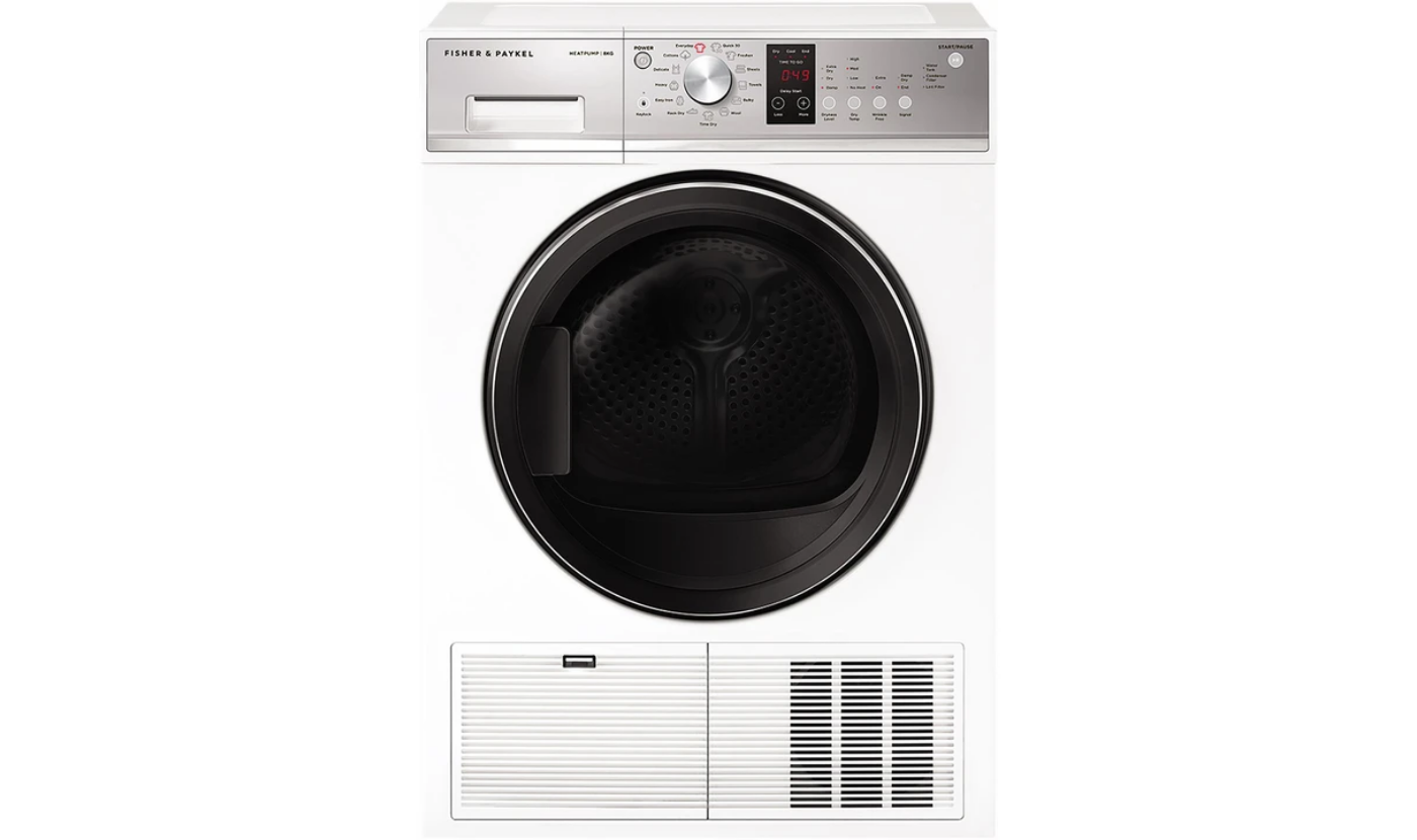 Fisher & Paykel DH8060P3 8kg Heat Pump Dryer (White)