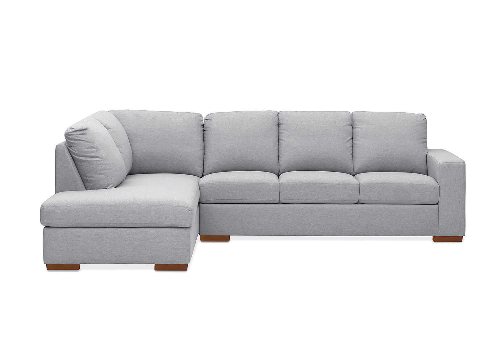 Nixon Fabric 4 Seater Sofa with Left-Hand Facing Chaise