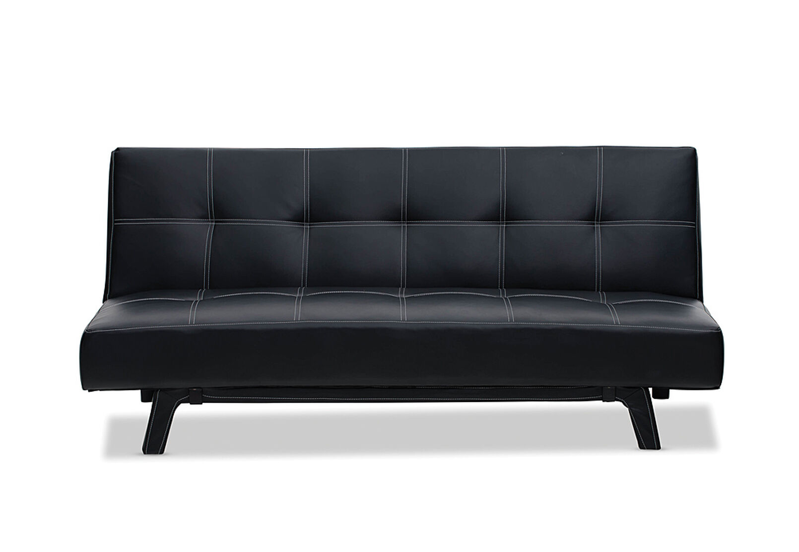 Iris Leather-Look Click Clack Sofa Bed