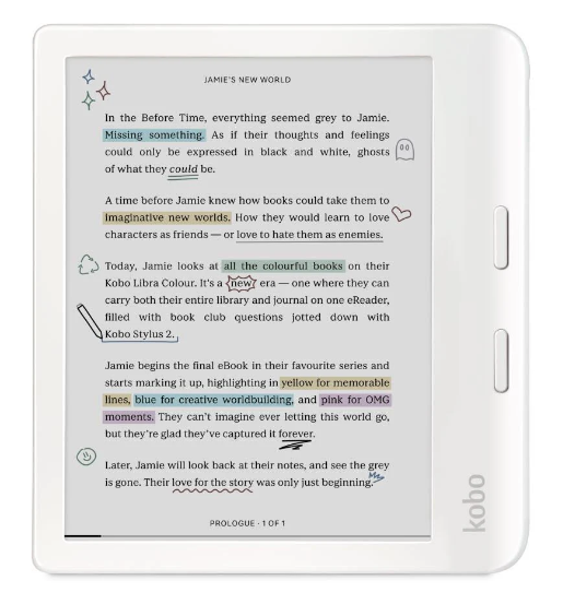 Kobo Libra Colour (White)