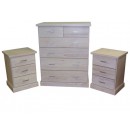 SPACESAVER Budget 3 Piece Chest Set