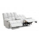 Spartacus Fabric 2 Seater Sofa with Console