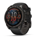 Garmin fenix® 8 47mm AMOLED Sapphire Edition Carbon Grey Titanium with Black + Pebble Grey Band