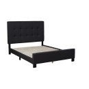 Elias Queen Charcoal Bed Frame