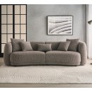 Hepburn 4 Seater Chocolate Sofa
