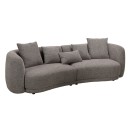 Hepburn 4 Seater Chocolate Sofa