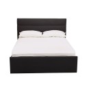 Jamie Double Black Bed Frame with USB Ports