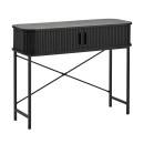 Markell 100cm Black Console Table