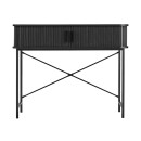 Markell 100cm Black Console Table