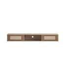 Nanda 180cm Oak Floating TV Unit