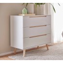 Cove White Chest of 3 Drawers