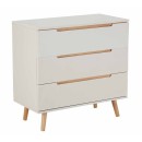 Cove White Chest of 3 Drawers