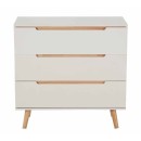 Cove White Chest of 3 Drawers