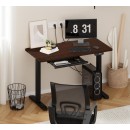 Clint Black Walnut Electric Standing Desk