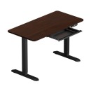 Clint Black Walnut Electric Standing Desk