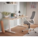 Elevate Oak Electric Lift Desk